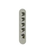 Aquabrass C67 Round Trim Set for 4-Shut-Off Thermostatic Valve R3467 - Image 4