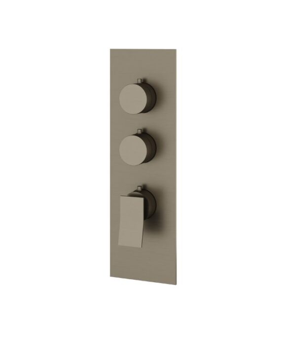Aquabrass CHICANE 2 Shut-Off Thermostatic Valve Trim Set SR3219 - Image 5