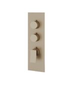 Aquabrass CHICANE 2 Shut-Off Thermostatic Valve Trim Set SR3219 - Image 4
