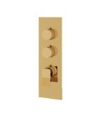 Aquabrass CHICANE 2 Shut-Off Thermostatic Valve Trim Set SR3219 - Image 7