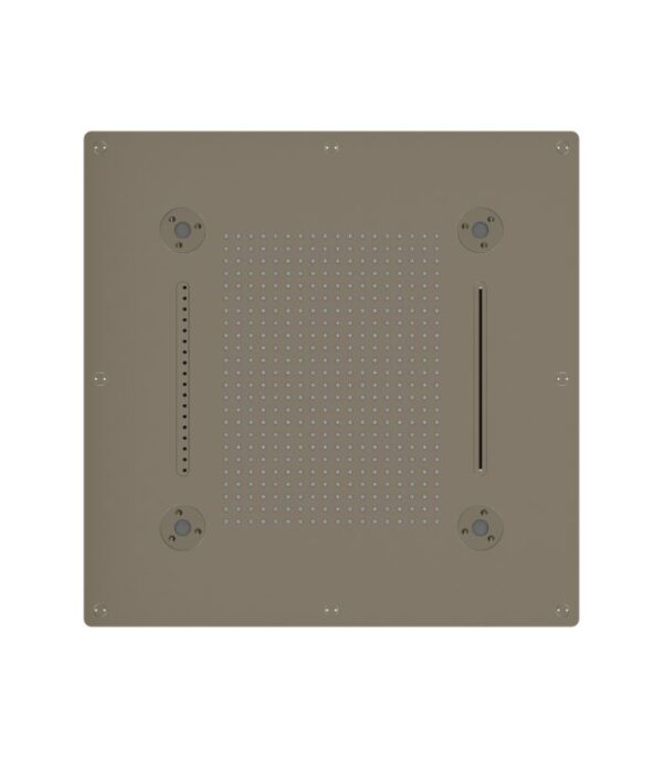 Aquabrass CURA SPA 24″ X 24″ Recessed Wellness Rainhead NN928BK - Image 3
