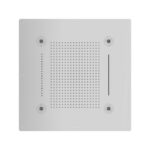 Aquabrass CURA SPA 24″ X 24″ Recessed Wellness Rainhead NN928BK