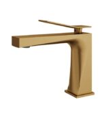 Aquabrass Chicane Single-Hole Lavatory Faucet Solid Brass 19014 - Image 3