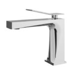 Aquabrass Chicane Single-Hole Lavatory Faucet Solid Brass 19014
