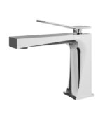 Aquabrass Chicane Single-Hole Lavatory Faucet Solid Brass 19014
