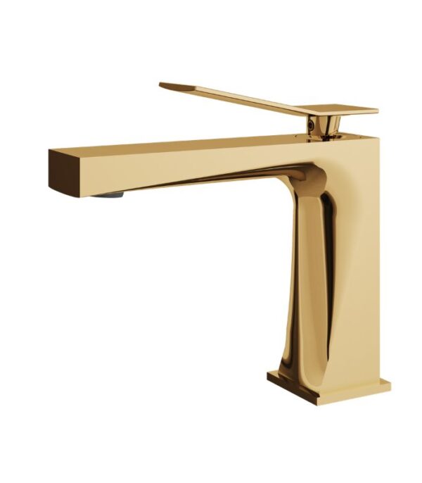 Aquabrass Chicane Single-Hole Lavatory Faucet Solid Brass 19014 - Image 2