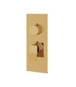 Aquabrass CHICANE 1 Shut-Off Thermostatic Valve Trim Set SR3119 - Image 7