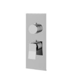 Aquabrass CHICANE 1 Shut-Off Thermostatic Valve Trim Set SR3119