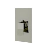 Aquabrass Chicane Square Thermostatic Valve Trim Set Brushed Gold S3019 - Image 6