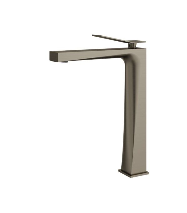 Aquabrass Chicane Tall Single-Hole Lavatory Faucet Polished Gold 19020 - Image 4