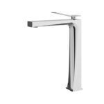 Aquabrass Chicane Tall Single-Hole Lavatory Faucet Polished Gold 19020