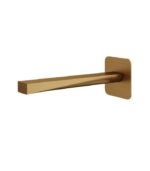 Aquabrass Chicane Tub Spout Brushed Gold 19032 - Image 4