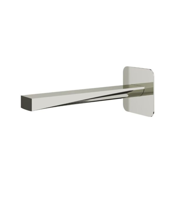 Aquabrass Chicane Tub Spout Brushed Gold 19032 - Image 2