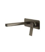 Aquabrass Chicane Wall Mount Lavatory Faucet Polished Gold 19N29 - Image 2