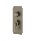 Aquabrass Forum Round Trim Set for 1 Shut-Off Thermostatic Valve C3142 - Image 2