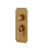 Aquabrass Forum Round Trim Set for 1 Shut-Off Thermostatic Valve C3142 - Image 3