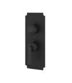 Aquabrass Forum Round Trim Set for 1 Shut-Off Thermostatic Valve C3142 - Image 4