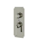 Aquabrass Forum Round Trim Set for 1 Shut-Off Thermostatic Valve C3142 - Image 7