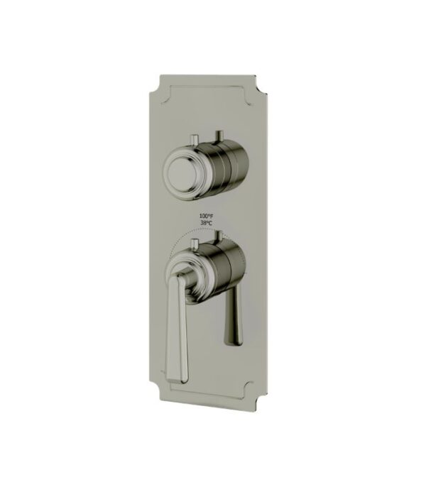 Aquabrass Forum Round Trim Set for 1 Shut-Off Thermostatic Valve C3142 - Image 7