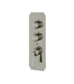 Aquabrass Forum C3242 2-Shut-Off Thermostatic Valve Round Trim Set, Variable Finish - Image 7