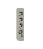 Aquabrass Forum C3342 3-Shut-Off Thermostatic Valve Round Trim Set, Variable Finish - Image 7