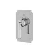 Aquabrass Forum Round Thermostatic Valve Trim Set C3042