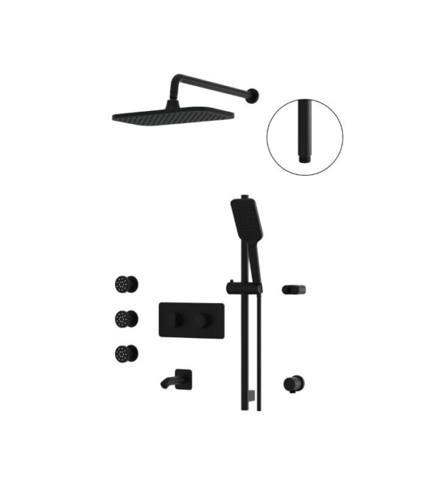 Aquabrass INABOX03G INABOX 3-Way Non-Shared Shower System - Image 2