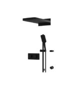Aquabrass INABOX04 3-Way Non-Shared Shower System with Dual-Function Rainhead and 3-Function Handshower INABOX04G - Image 2