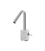 Aquabrass MARMO Single-Hole Lavatory Faucet White Carrara Marble CL14BC