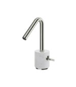 Aquabrass MARMO Single-Hole Lavatory Faucet White Carrara Marble CL14BC - Image 7