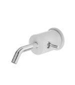 Aquabrass MARMO Wall Mount Lavatory Faucet White Carrara Marble CL28BC