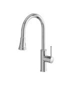 Aquabrass Margherita Pull-Down Kitchen Faucet 6845N, Lead-Free Brass, 3-Mode