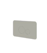 Aquabrass RFP01 Round Stainless Steel Flush Plate for Wall Carrier