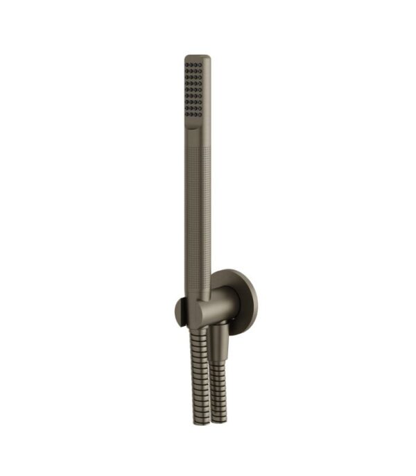 Aquabrass Round Handshower Set 1 Function Rain HSS364 - Image 2