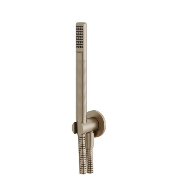 Aquabrass Round Handshower Set 1 Function Rain HSS364 - Image 5