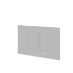 Aquabrass SFP01 Square Flush Plate for Wall Carriers