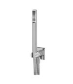 Aquabrass Square Round Handshower Set with Square Flange HSS374