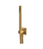 Aquabrass Square Round Handshower Set with Square Flange HSS374 - Image 6