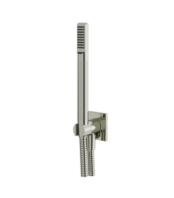 Aquabrass Square Round Handshower Set with Square Flange HSS374 - Image 7