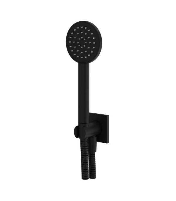 Aquabrass Square Round Handshower Set with Square Flange HSS375 - Image 4