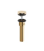 Aquabrass UNI99 Universal Round Press Pop-Up Drain Solid Brass - Image 6