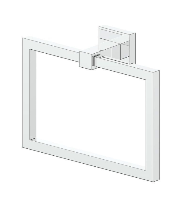 Vogt Kapfenberg Solid Brass Towel Ring BA.0101 - Image 4