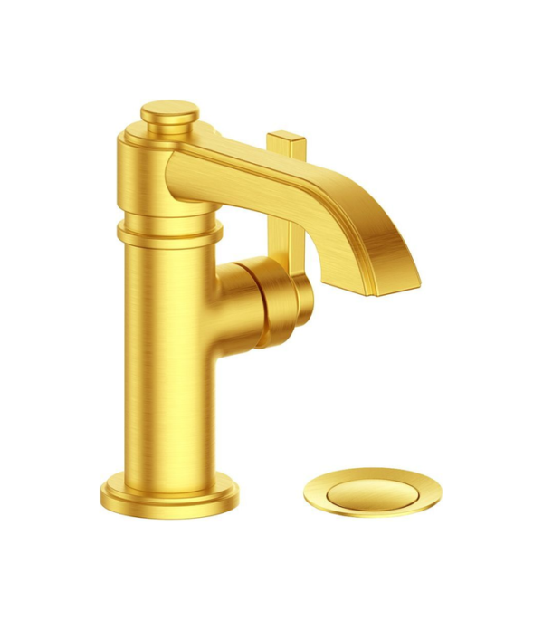 Vogt Zehn Lavatory Faucet with Pop-Up Drain Bathroom Faucet BF.ZN.1001 - Image 4