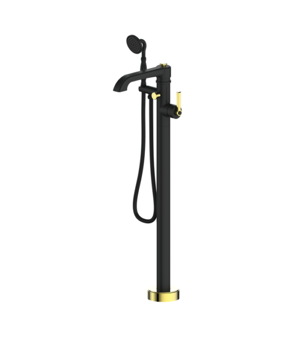Vogt Zehn Floor Mount Tub Filler Bathroom Faucet BF.ZN.2110 - Image 8