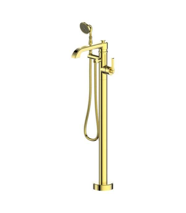 Vogt Zehn Floor Mount Tub Filler Bathroom Faucet BF.ZN.2110 - Image 4