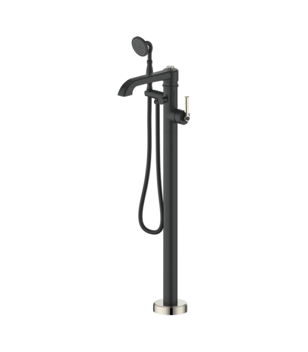 Vogt Zehn Floor Mount Tub Filler Bathroom Faucet BF.ZN.2110 - Image 7