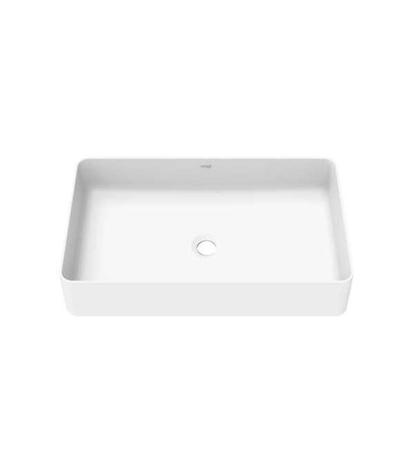 Vogt Rechteck 23½″ x 14″ x 4⅛″ Vogranite Rectangular Vessel Sink BS.2314.R0XG-60 - Image 3