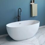 Bain Signature Damon 59 Solid Surface Tub Freestanding Bathtub BT-2013-59