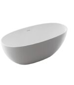 Bain Signature Damon 59 Solid Surface Tub Freestanding Bathtub BT-2013-59 - Image 5