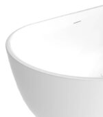 Bain Signature Lily 67 White Matte Freestanding Bathtub BT-218-67-WM - Image 6